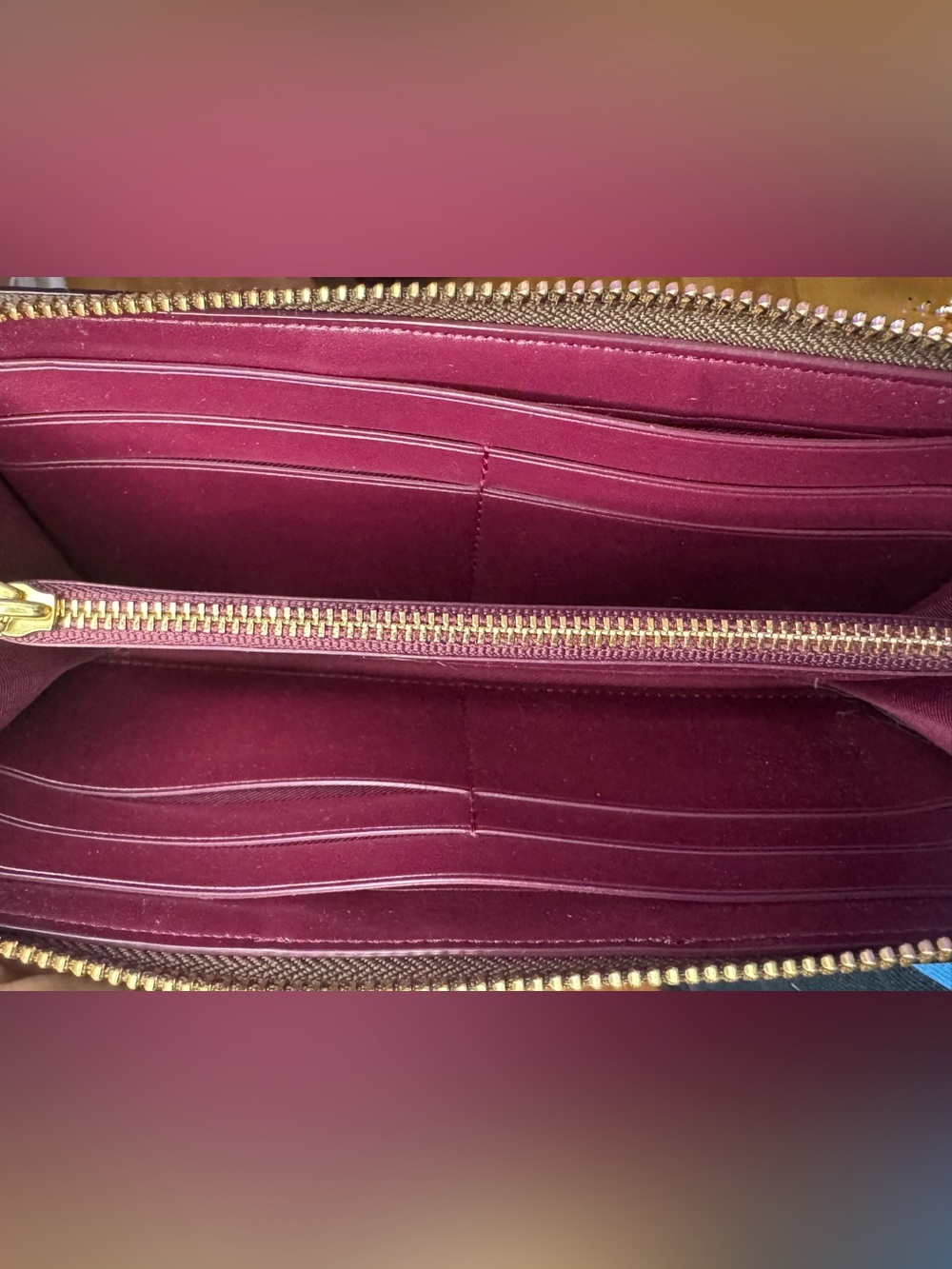 Coach Long Wallet - Picture 4 of 7